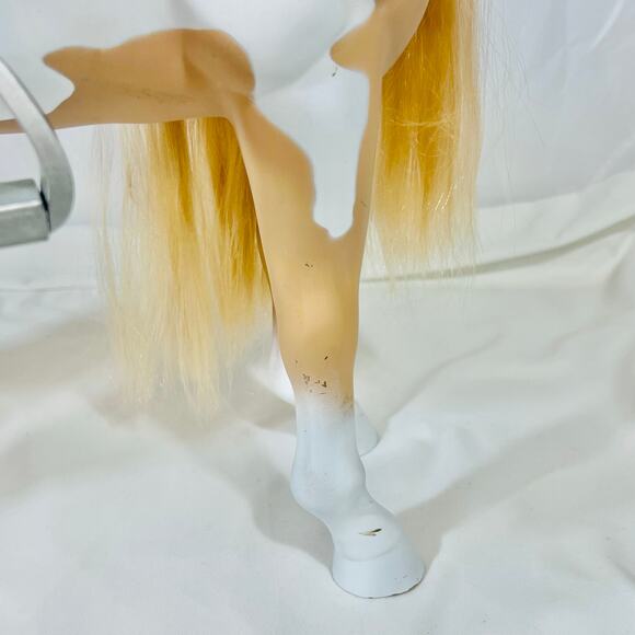 Our Generation Hair Play Palomino Paint Horse 19” Toy Brown & White Battat Used - Picture 9 of 16
